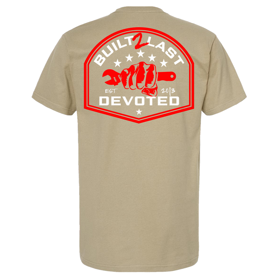 Built to Last — Tan Tee