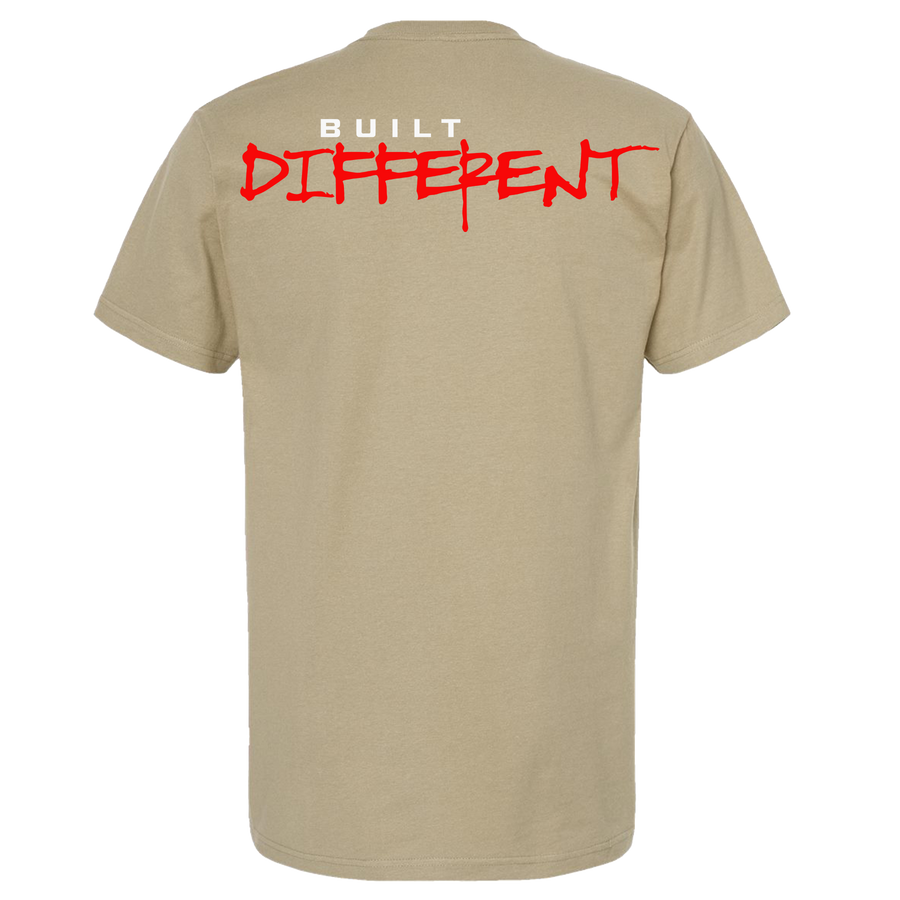 Built Different — Tan Tee