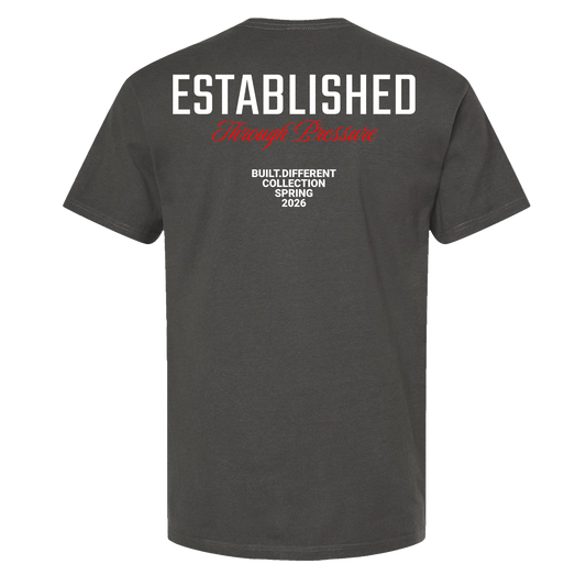 EST Pressure • charcoal tee