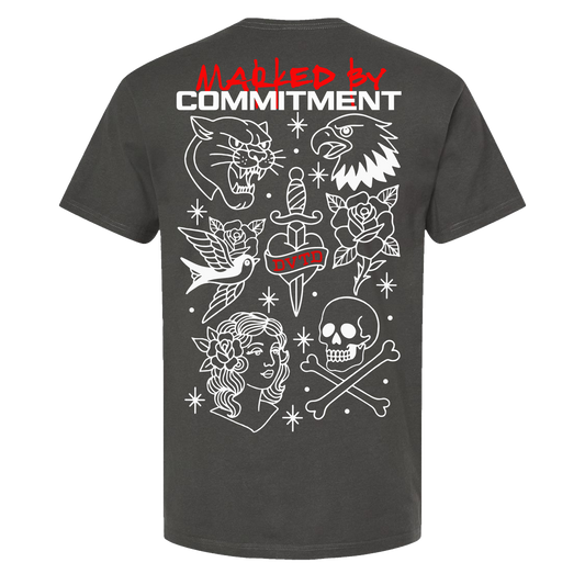 MARKED • charcoal tee