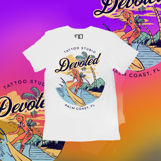 Devoted Surfer Chick