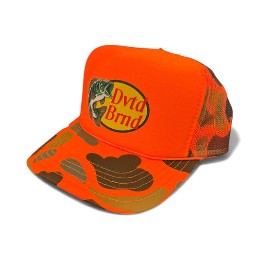 Devoted Brand Bassline Camo Trucker Hat – Vintage Outdoor Streetwear