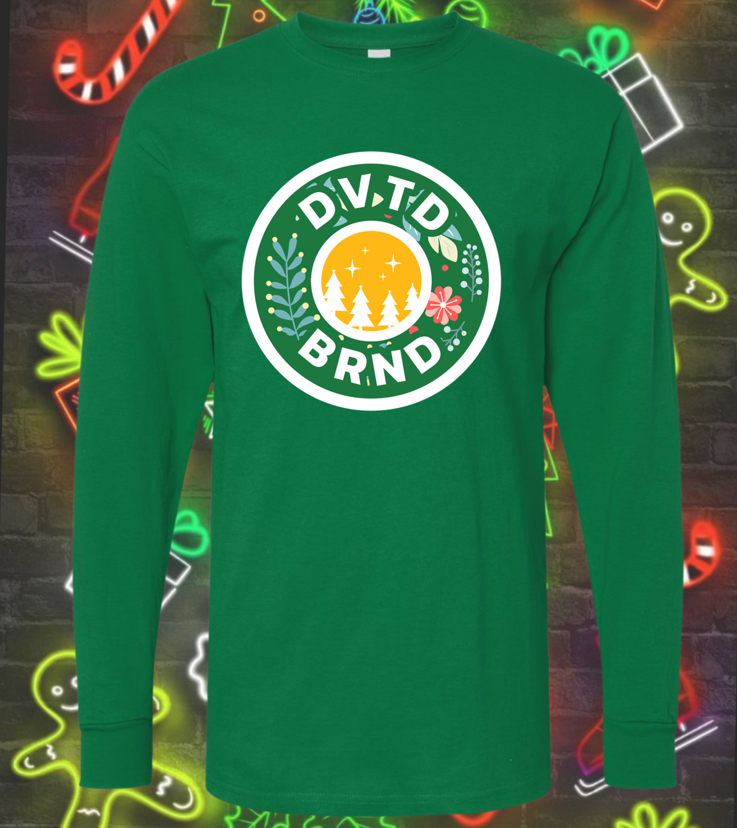 DVTD BRND Holiday Crest Tee and Long Sleeve