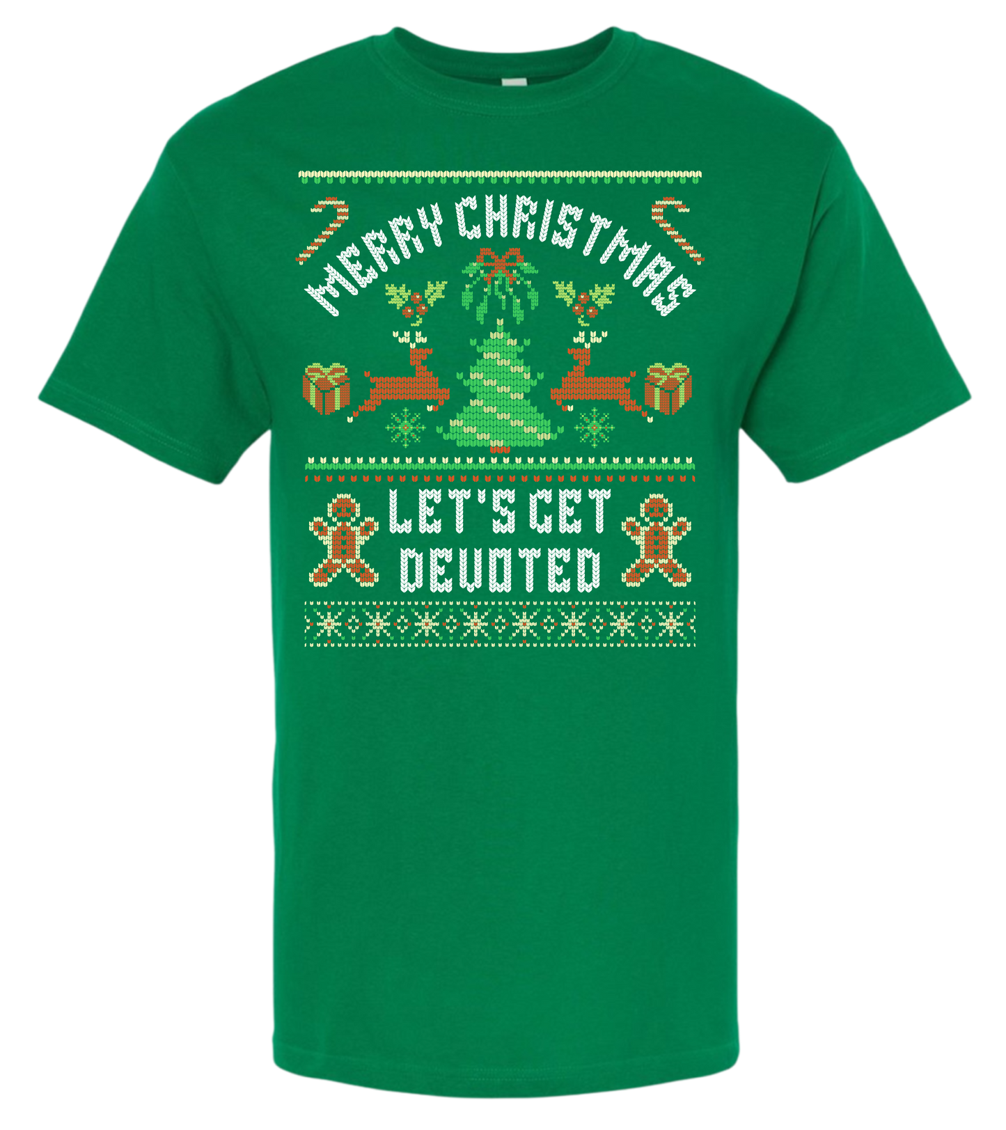 LET'S GET DEVOTED – Christmas Tee & Long Sleeve Tee