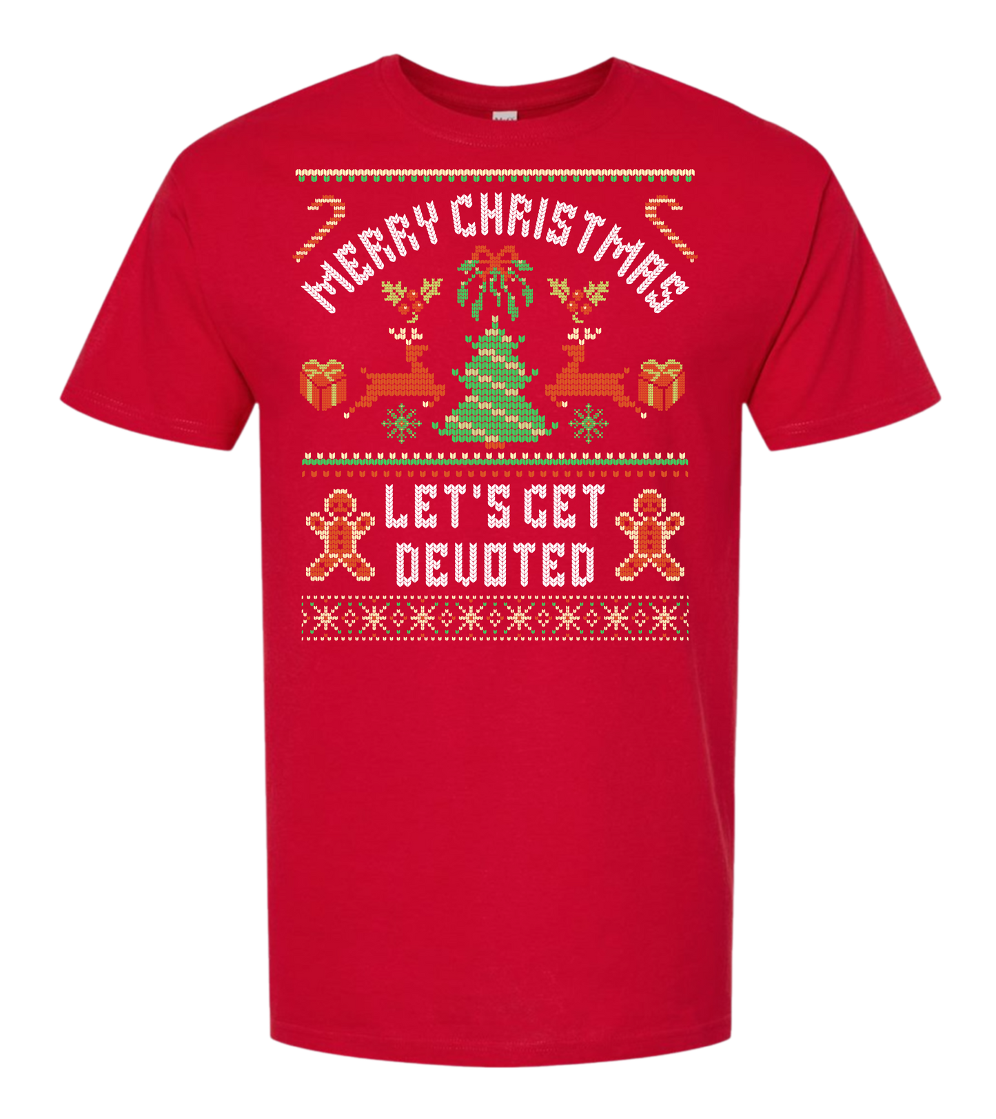 LET'S GET DEVOTED – Christmas Tee & Long Sleeve Tee